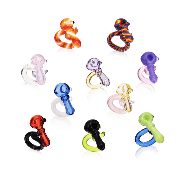 EG Rich Colors Mini Hand Pipe Ring
