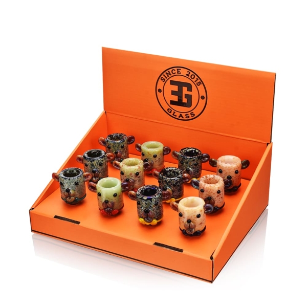 Bear Fume Glass Bowl - Image 3