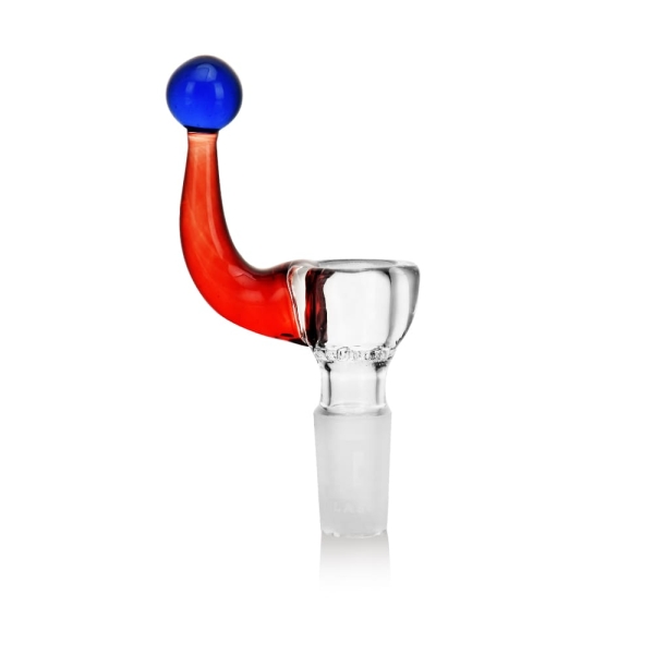 Colorful Clown Hat Handle Glass Bowl - Image 4
