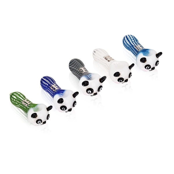 EG Panda Head Hand Pipe