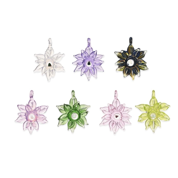 EG Whirling Flower Pendant