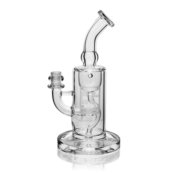 EG Glass 12 Inch Bent Neck Klein Oil Rig