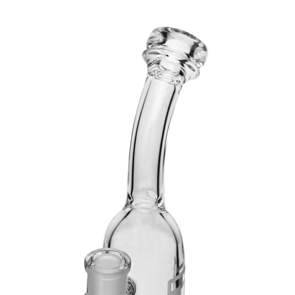EG Glass 8 Inch Bent Neck Tree Perc Diffuser Dab Rig - Image 3