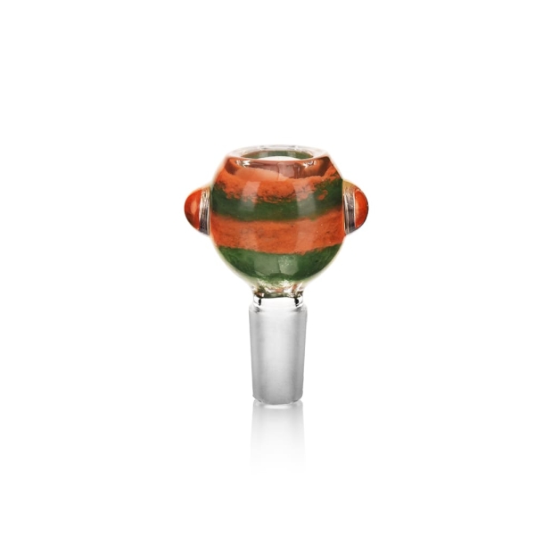 Esigo round striped glass bowl - Image 6