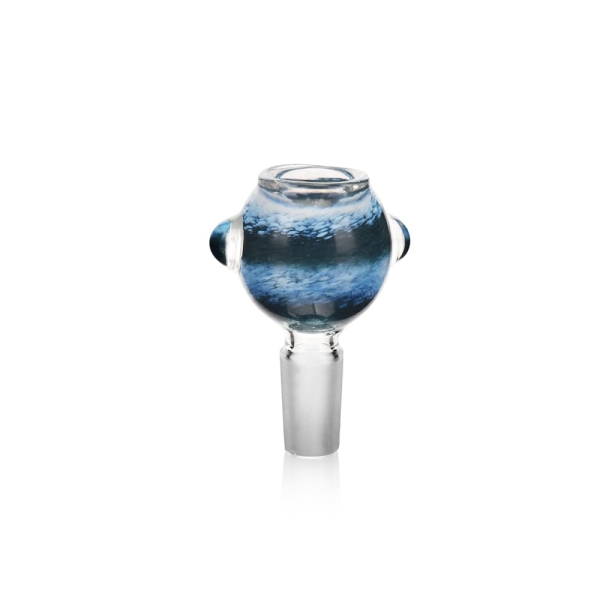Esigo round striped glass bowl - Image 3