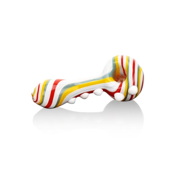Colorful Marble Wig Wag Hand Pipe - Image 6