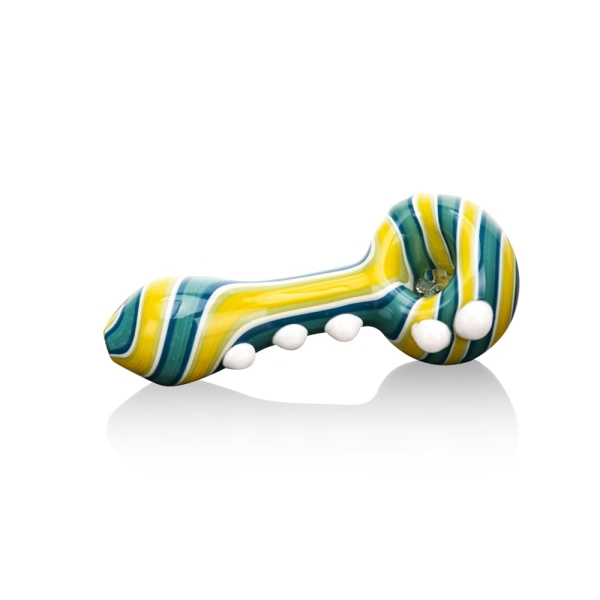 Colorful Marble Wig Wag Hand Pipe - Image 3