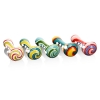 Colorful Marble Wig Wag Hand Pipe - Image 2