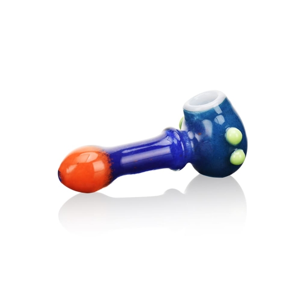 Vibrant Slime Style Glass Hand Pipe - Image 3