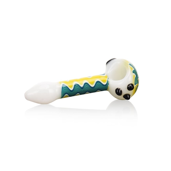 Colorful Handcrafted Wig Wag Hand Pipe - Image 7