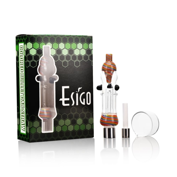 Colored Bullet Dab Straw - Image 2